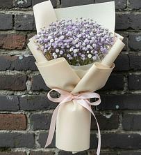 Букет цветов из:  Гипсофила в Краснофарфорном