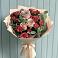 Букет цветов из: Гвоздики и Розы в Краснофарфорном