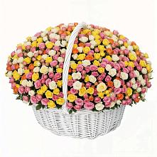 Премиум букет из: Розы в Краснофарфорном