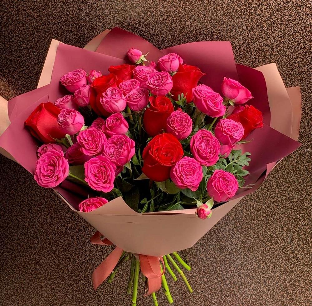 Букет В объятьях нежности в Краснофарфорном