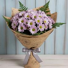 Букет цветов из:  Хризантемы в Краснофарфорном