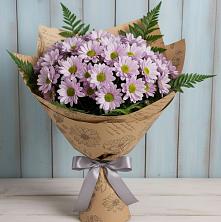 Букет цветов из:  Хризантемы в Краснофарфорном