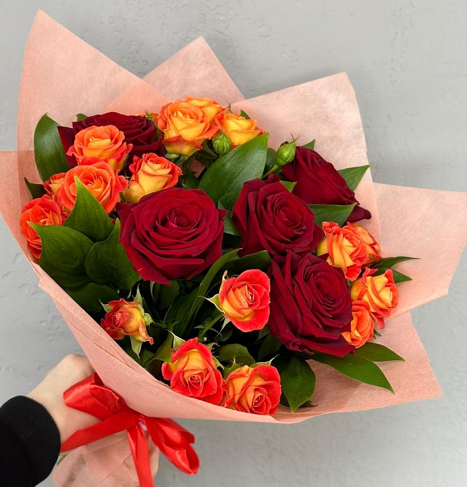 Букет Любовь и восторг в Краснофарфорном