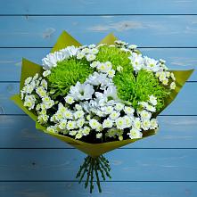 Букет цветов из:  Хризантемы в Краснофарфорном