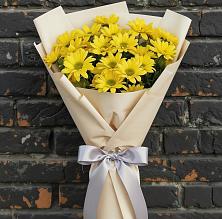 Букет цветов из:  Хризантемы в Краснофарфорном