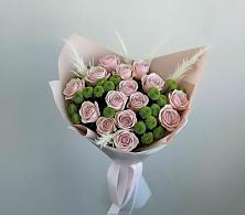 Букет цветов из:  Розы и Хризантемы в Краснофарфорном