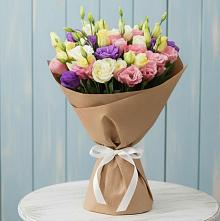 Букет цветов из:  Лизиантусы в Краснофарфорном